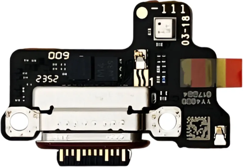 Oplaadconnector voor Xiaomi 14 Ultra USB C-poort fra Xiaomi i Sort – produktbillede