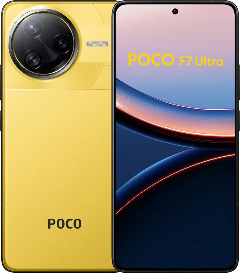 POCO F7 Ultra - 12GB/256GB by Xiaomi in Yellow – product photo