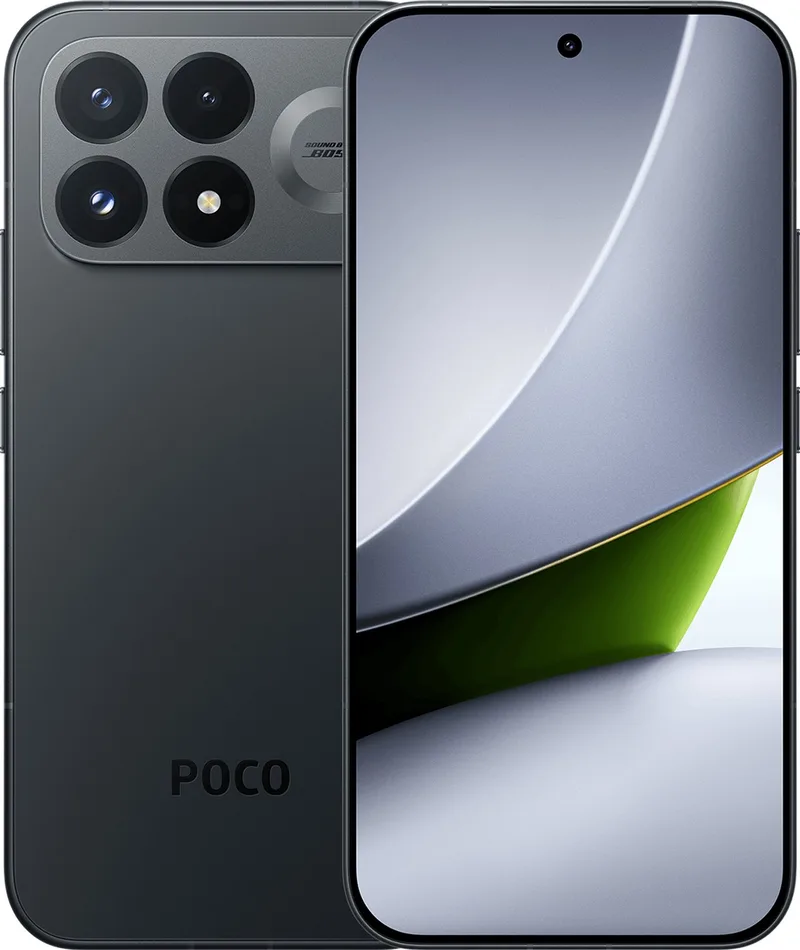 POCO F9 Pro 12GB 256GB - 5G Gaming Smartphone – 185Hz, 6330mAh, 100W Snelladen fra Xiaomi i Sort – produktbillede