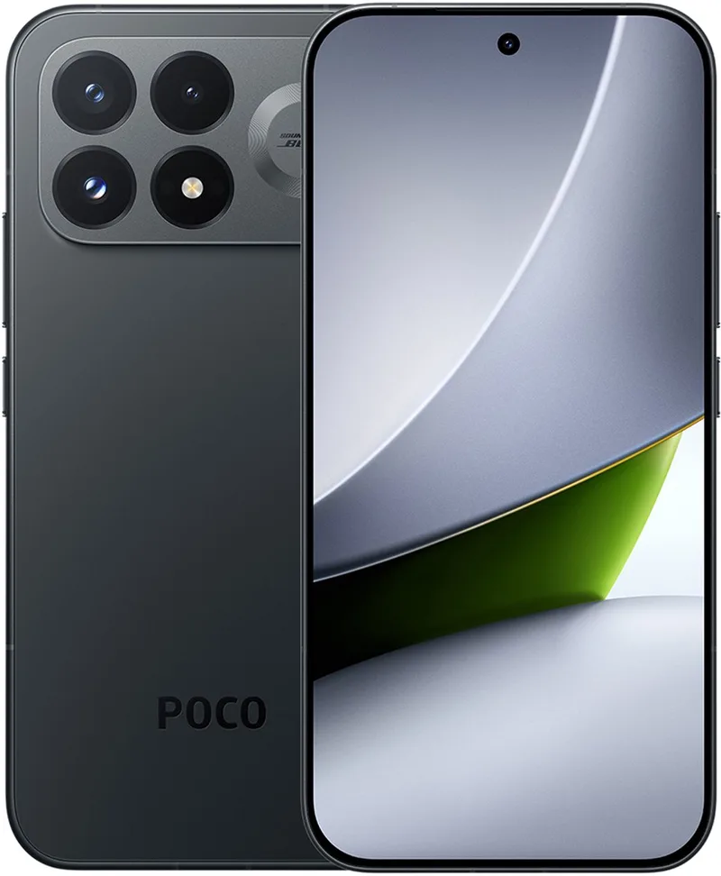 POCO F9 Pro 12GB 512GB - 5G Gaming Smartphone – 185Hz, 6330mAh, 100W Snelladen fra Xiaomi i Sort – produktbillede