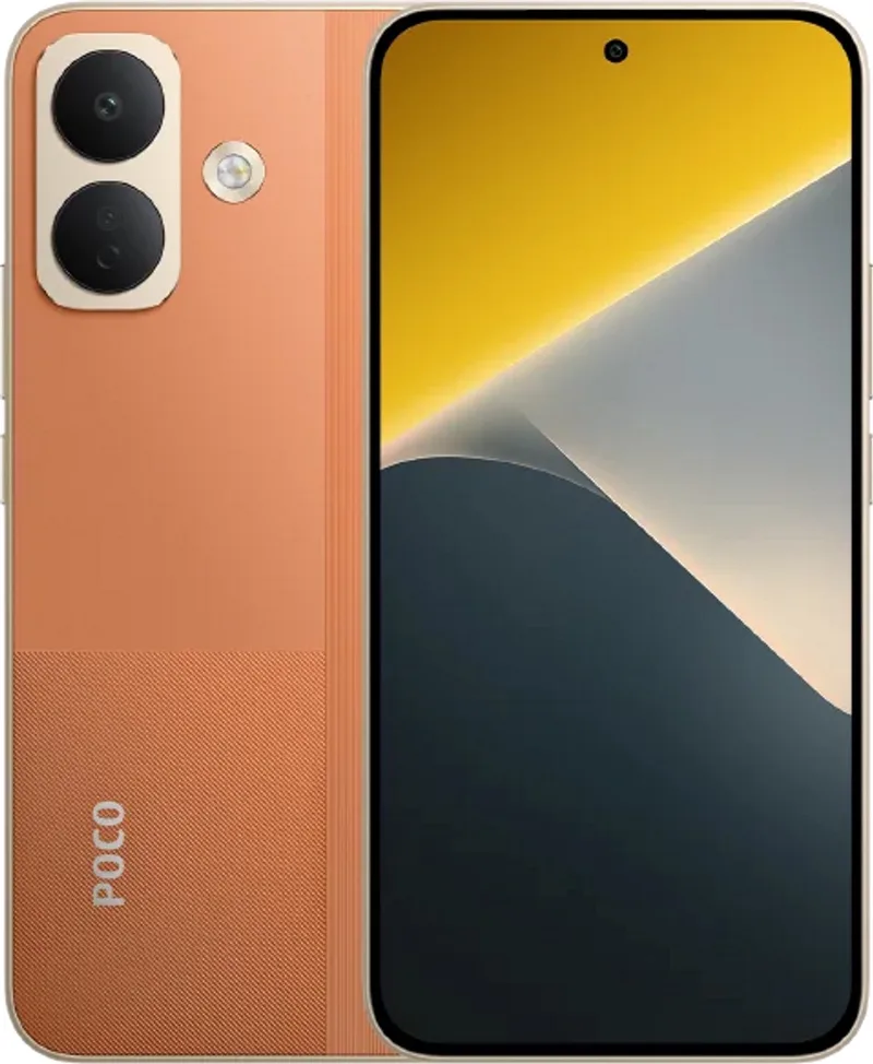 POCO X8 12GB 256GB 8340 mAh – 6,83" 120Hz AMOLED från Xiaomi i Orange – produktbild