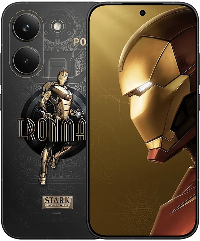 POCO X8 Pro - 12G - 512GB - Iron Man Editidn van Xiaomi in Goud – productfoto