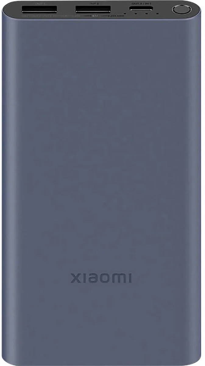 Powerbank 10000 mAh - 22.5W fra Xiaomi i Sort – produktbillede