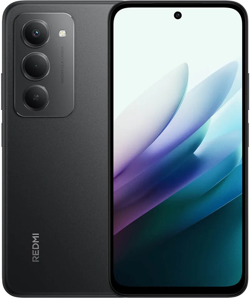 REDMI 15 - 6 GB RAM - 128 GB - Enorme 7000mAh (typ) batterij - Indrukwekkend 6,9” FHD+ display - Krachtige Snapdragon® 685 van Xiaomi in Zwart – productfoto