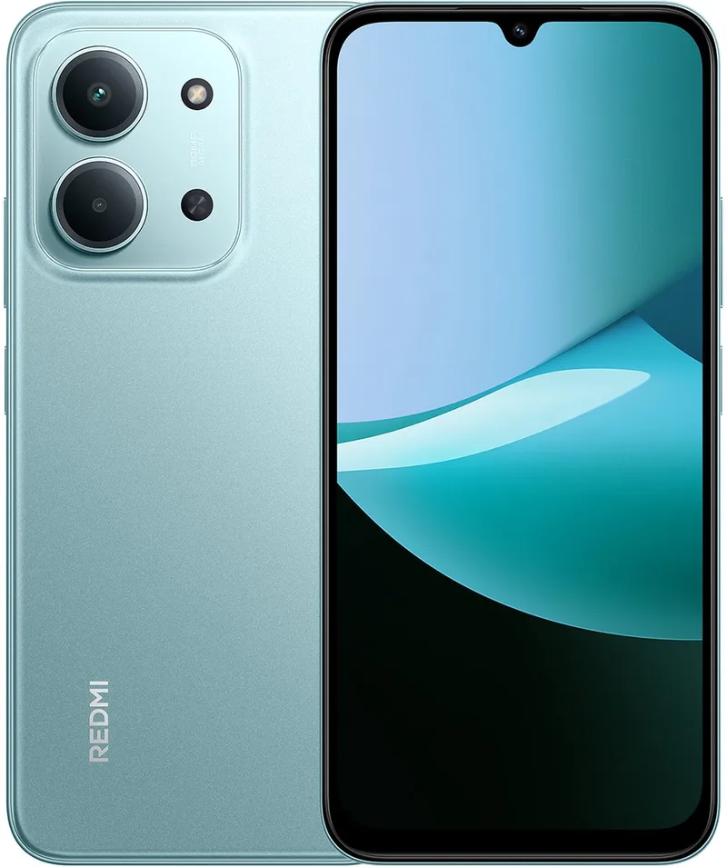 REDMI 15C - 4 GB RAM - 256 GB - Enorme batterij van 6000 mAh (standaard) - Indrukwekkend display van 6,9 inch - Slank en verfijnd ontwerp van Xiaomi in Groen – productfoto