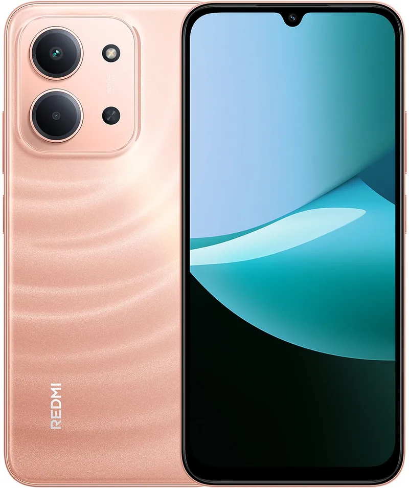REDMI 15C - 4 GB RAM - 256 GB - Enorme batterij van 6000 mAh (standaard) - Indrukwekkend display van 6,9 inch - Slank en verfijnd ontwerp von Xiaomi in Orange – Produktfoto