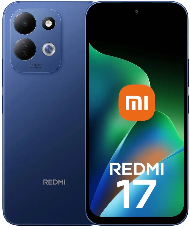 Redmi 17 17,8 cm (6.99) 4G USB Type-C 4 GB 256 GB 7500 mAh by Xiaomi in Blue – product photo