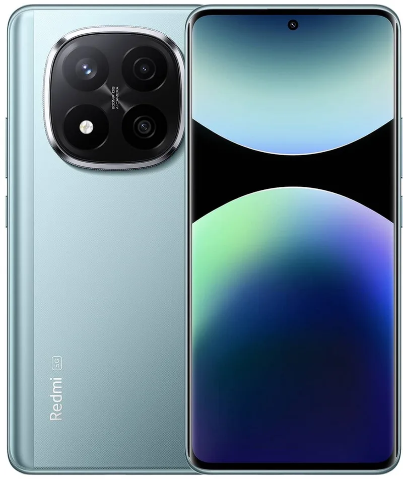 REDMI Note 14 Pro+ 5G - 12 GB RAM - 256 GB - Professioneel AI-camerasysteem van 200 MP - 120W HyperCharge met 5110mAh-batterij - Snapdragon® 7s Gen 3 van Xiaomi in Blauw – productfoto