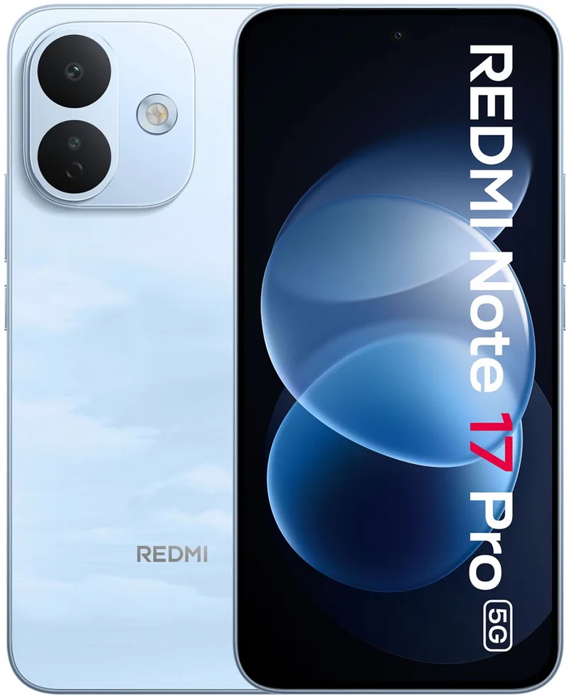 Redmi Note 17 Pro 5G 8GB 512GB – 6,83" AMOLED 120Hz – 8340 mAh – 67W HyperCharge från Xiaomi i Blå – produktbild