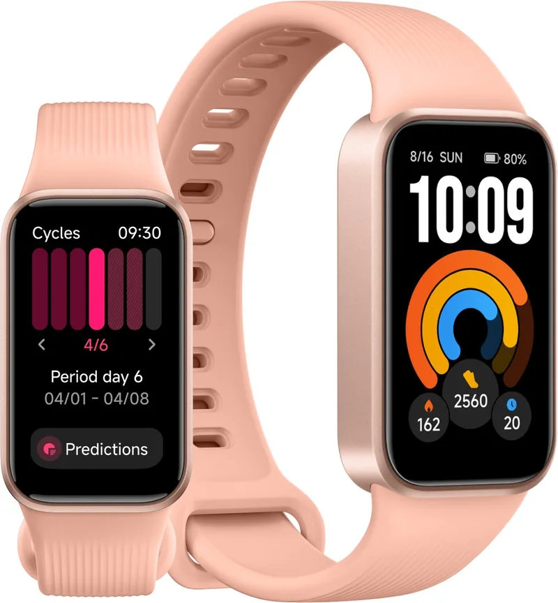 Smart Band 11 Active - 1,47" Display - 60 Hz - Stress- en slaaptracking - 50 sportmodi - Tot 21 dagen batterijduur van Xiaomi in Pomelo Pink – productfoto