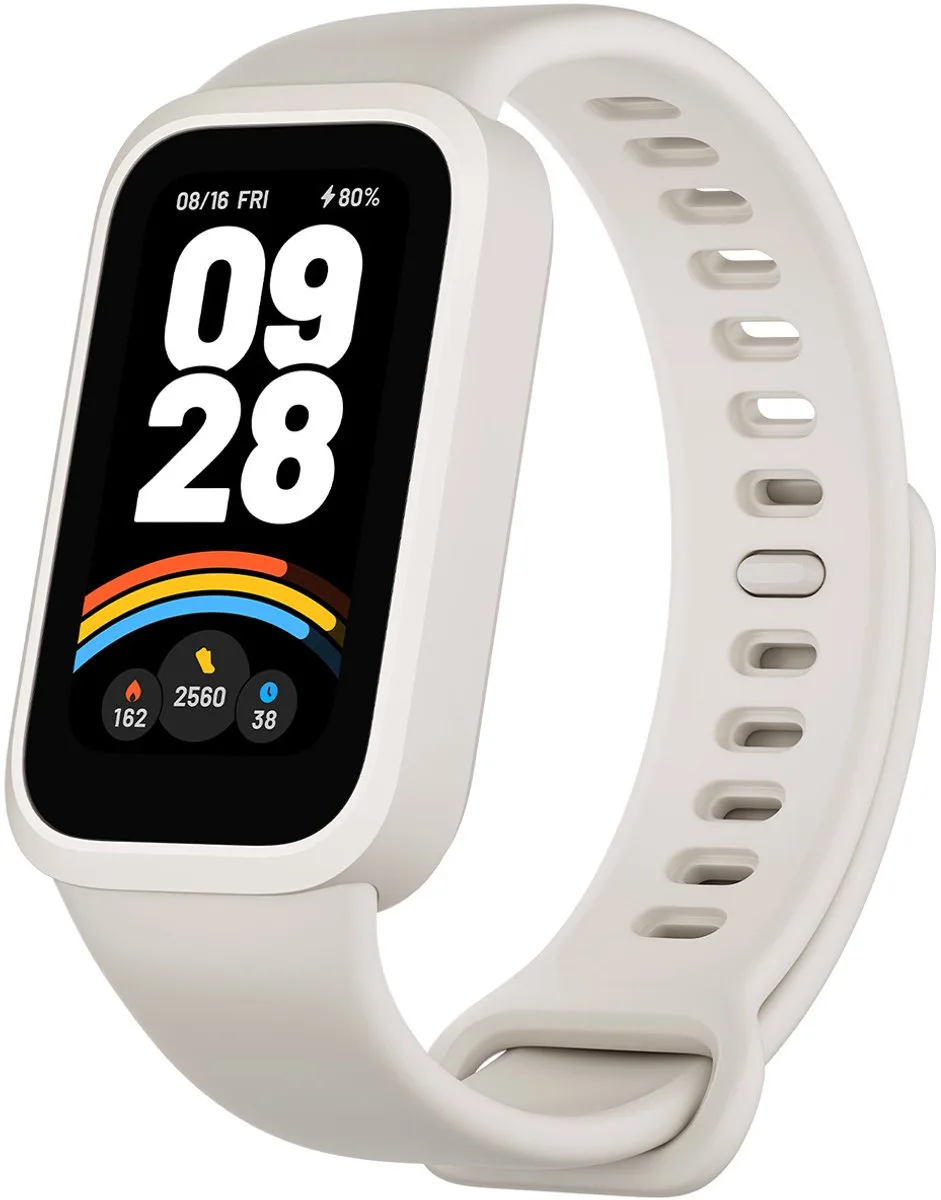Smart Band 9 Active - 1,47-inch TFT-display - 50+ sportmodi - 18 dagen batterij - Beige de Xiaomi en Beige White – photo produit
