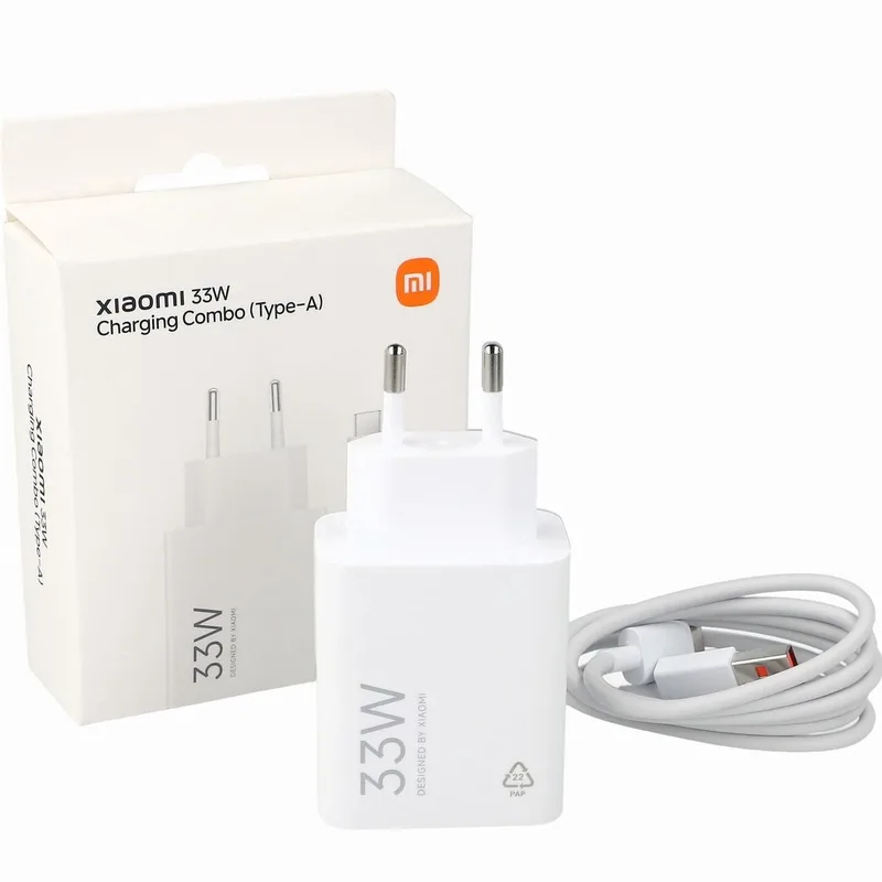 Wandlader Mdy-16-Ef 1Xusb-A Voor Xiaomi Telefoons van Xiaomi in 33W – productfoto