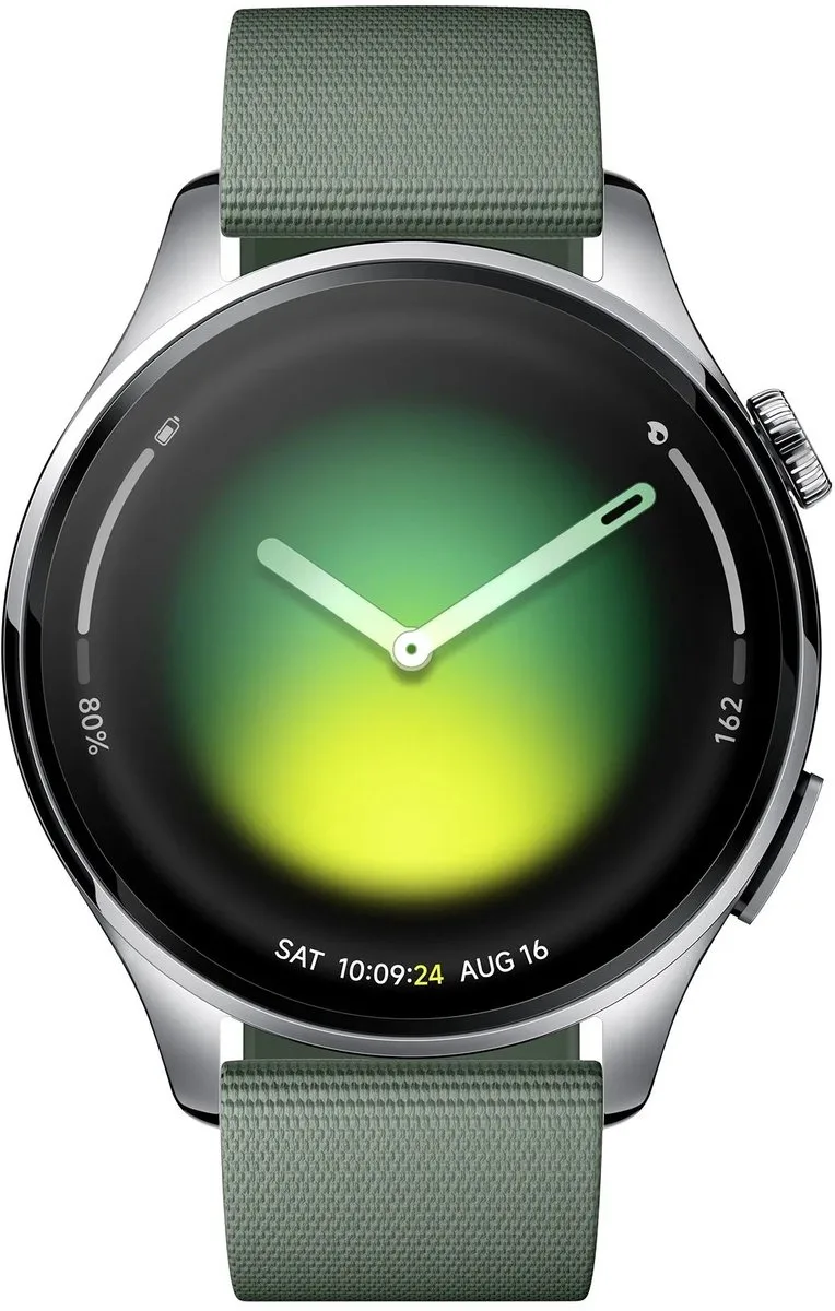Watch 5 - 1,54-inch AMOLED - Google Gemini - 6 dagen batterij - Jeneverbesgroen de Xiaomi en Vert – photo produit