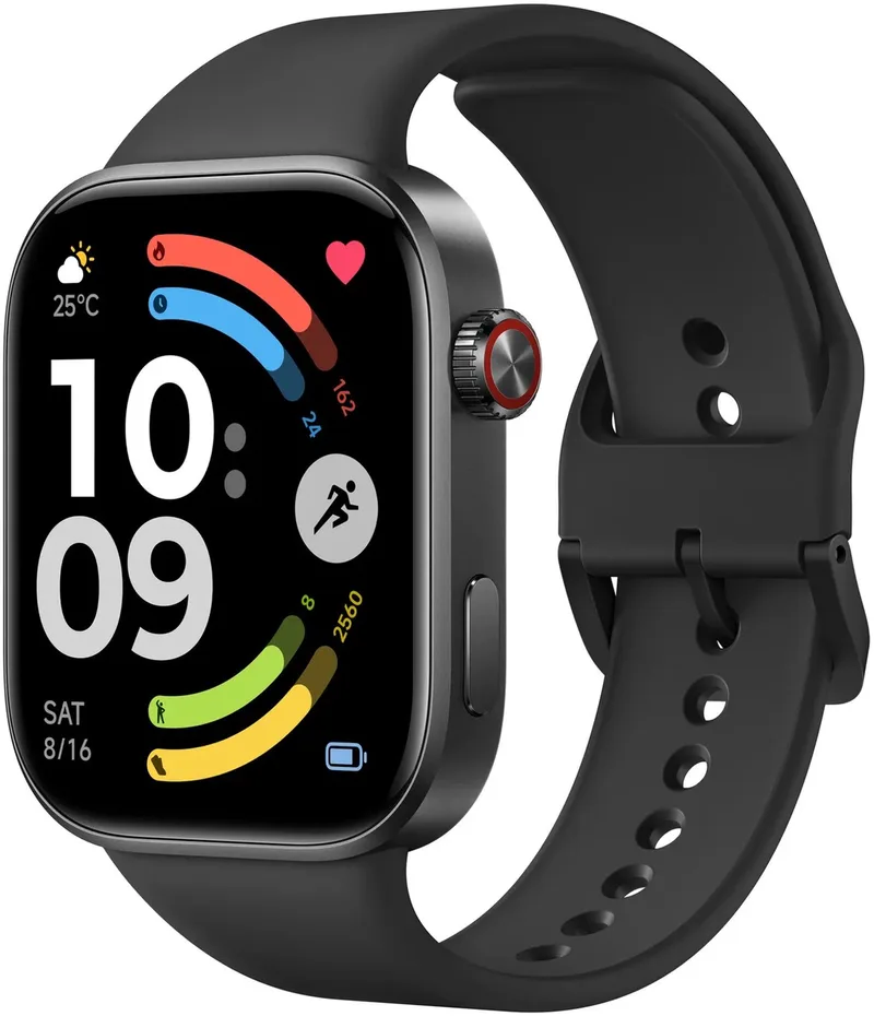 Watch 6 - 2,07-inch AMOLED - Dual L1 GNSS - 24 dagen batterij - Zwart by Xiaomi in Black – product photo