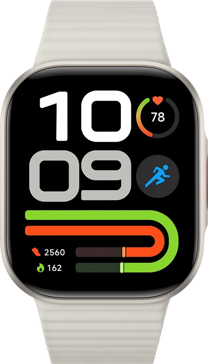 Watch 6 Lite - 1,96" AMOLED-display - 1500 nits - 150+ sportmodi - Ingebouwde GNSS van Xiaomi in Steel Gray – productfoto