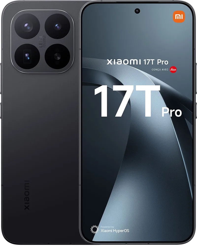 Xiaomi 17T Pro - 512GB - 7000mAh & 100W Snellader by Xiaomi in Black – product photo