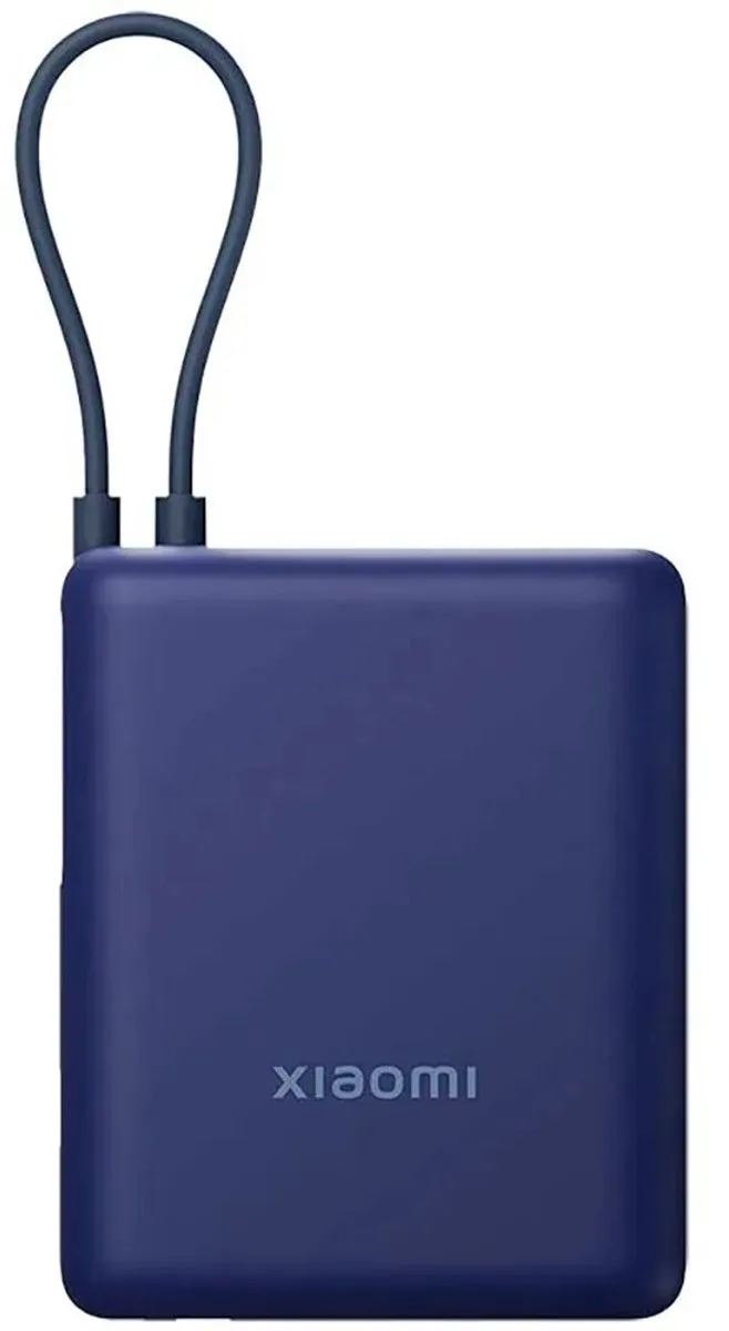 Xiaomi 33W Power Bank 10000mAh (Integrated Cable) - 33W Snelladen - Ingebouwde USB-C-kabel - 10000mAh - Kleur blauw de Xiaomi en Bleu – photo produit