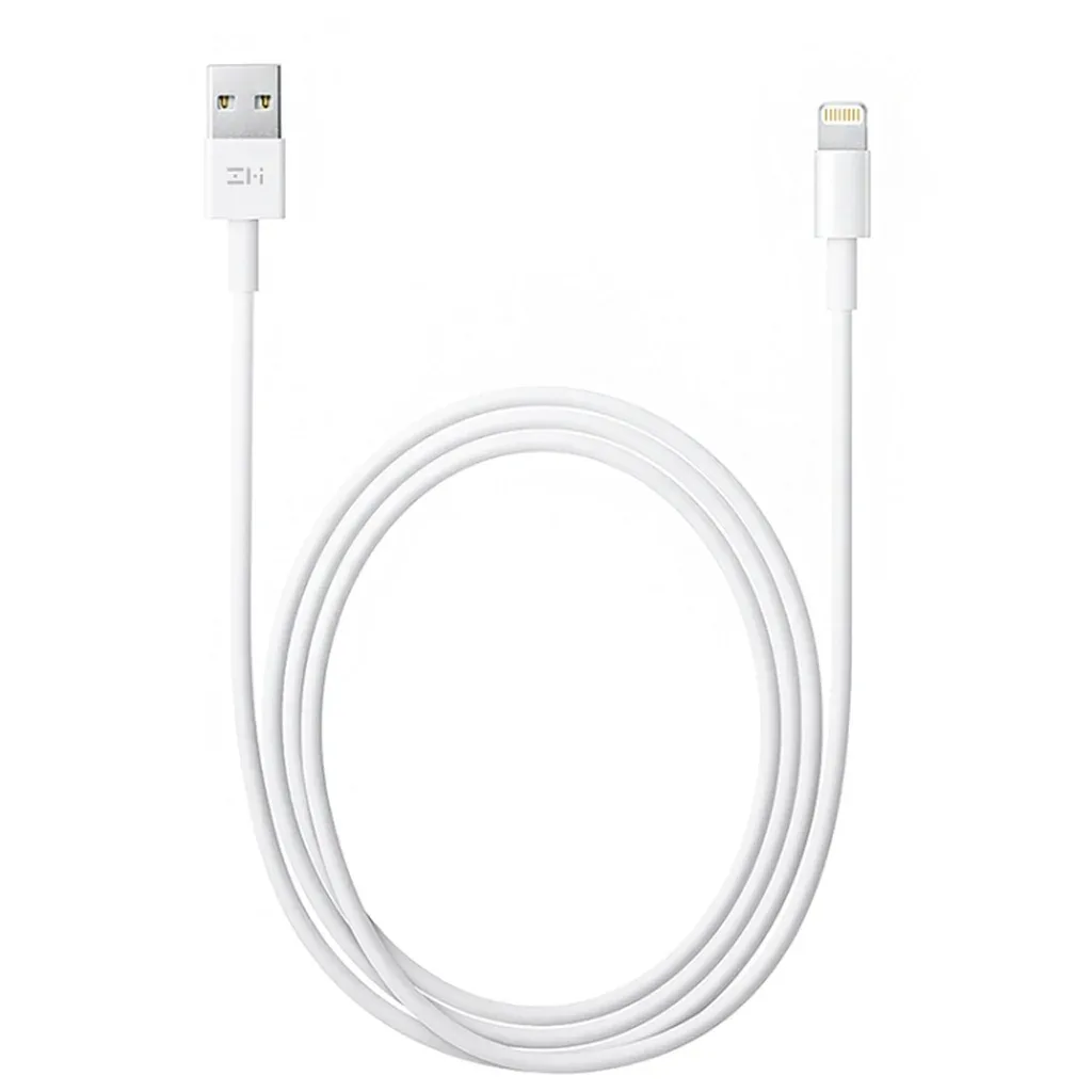 ZMI Premium USB-kabel, USB-A til Lightning 1 m hvid fra Xiaomi – produktbillede