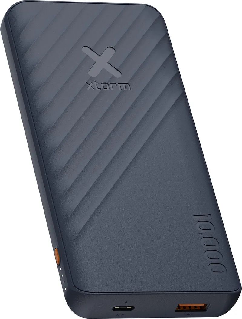 Go2 Powerbank 10000 mAh – USB-C & USB-A Powerbank – 20W Snelladen – Powerbank voor Telefoon de Xtorm en Bleu – photo produit