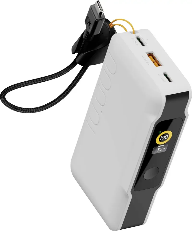 NextGen6 Powerbank 10.000 mAh by Xtorm in White – product photo