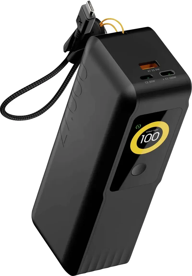 NextGen6 Powerbank 27.000 mAh från Xtorm i Svart – produktbild