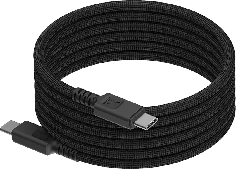 TravelPro Magnetic USB-C PD 100W Kabel - 1 Meter - Extra stevige USB-C Kabels - Snellader - Power Delivery Oplaadkabel geschikt voor Laptop/MacBook/Telefoon från Xtorm i Svart – produktbild