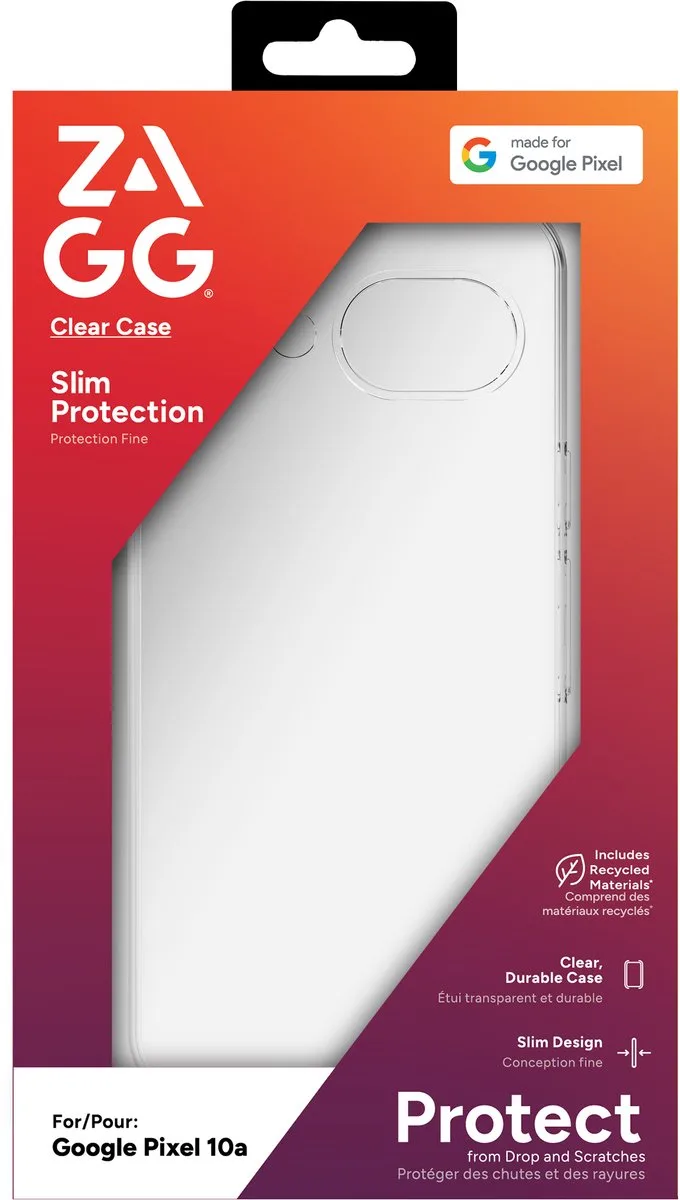 Clear Case mobiele telefoon behuizingen 16 cm (6.3") Hoes fra ZAGG i Gennemsigtig – produktbillede