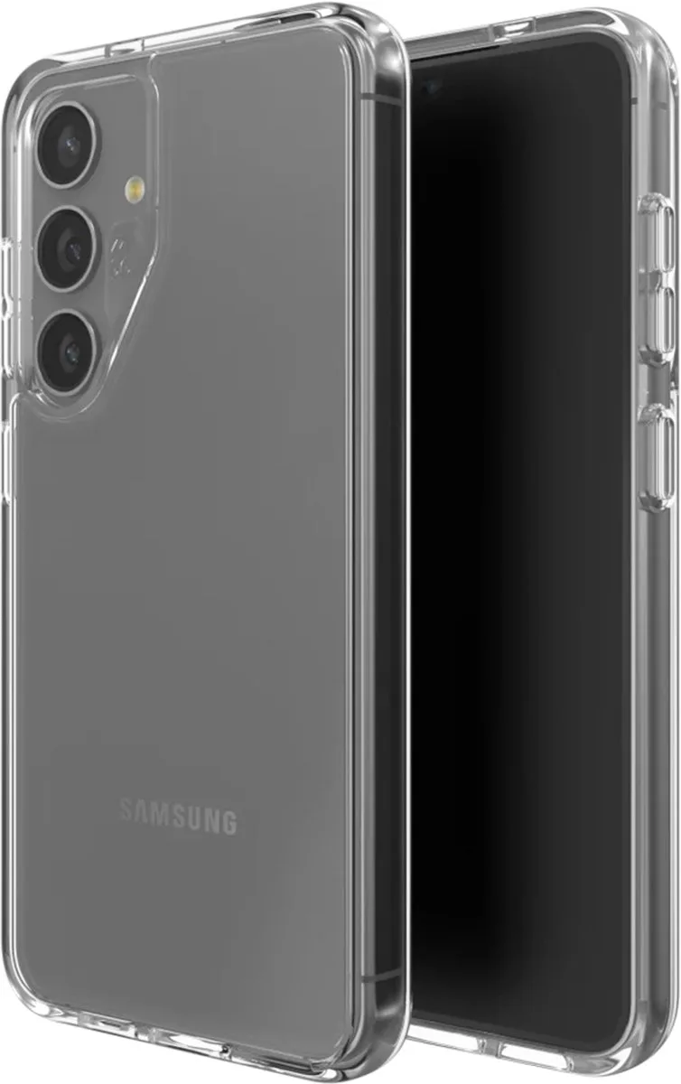 Crystal Palace Hoesje Geschikt voor Samsung Galaxy S24 4M DropProof fra ZAGG i Gennemsigtig – produktbillede
