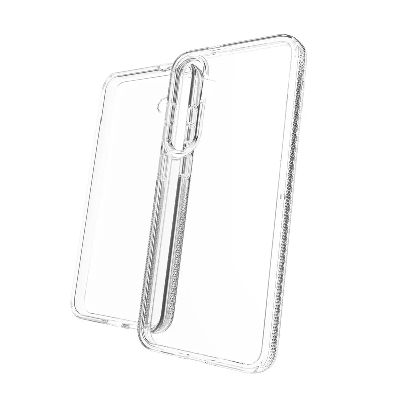 Crystal Palace Hoesje Geschikt voor Samsung Galaxy S25 FE - 4M DropProof Back Cover by ZAGG in Transparent – product photo