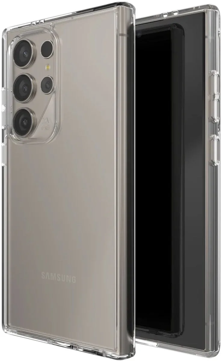 Crystal Palace Hoesje Geschikt voor Samsung S24 Ultra 4M Drop Proof by ZAGG in Transparent – product photo