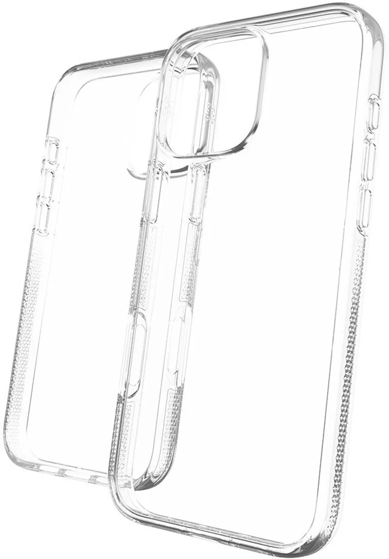 Crystal Palace Hoesje Voor Iphone 16 Pro Max Transparante Bescherming de ZAGG en Noir – photo produit