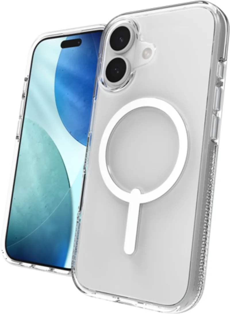Crystal Palace Snap - Apple iPhone 17 by ZAGG in Transparent – product photo