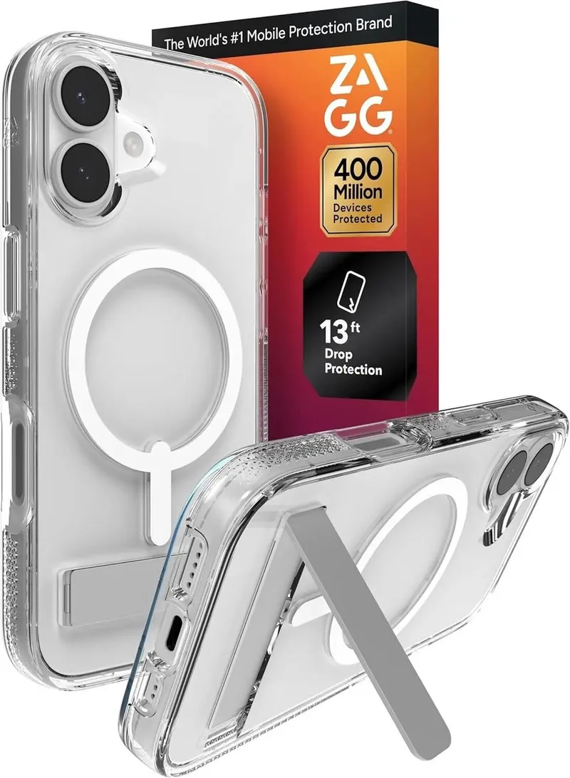 Crystal Palace Snap Ks Magsafe Hoesje Voor Iphone 17 Met Standaardbescherming by ZAGG in Black – product photo