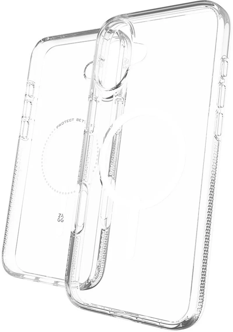 Crystal Palace Snap Mag geschikt voor iPhone 16 Plus Hoesje van ZAGG in Transparant – productfoto