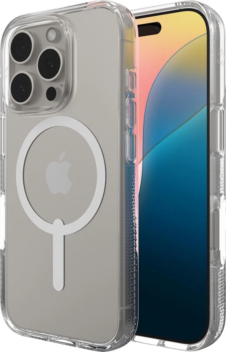 Crystal Palace Snap Mag geschikt voor iPhone 16 Pro Hoesje by ZAGG in Transparent – product photo