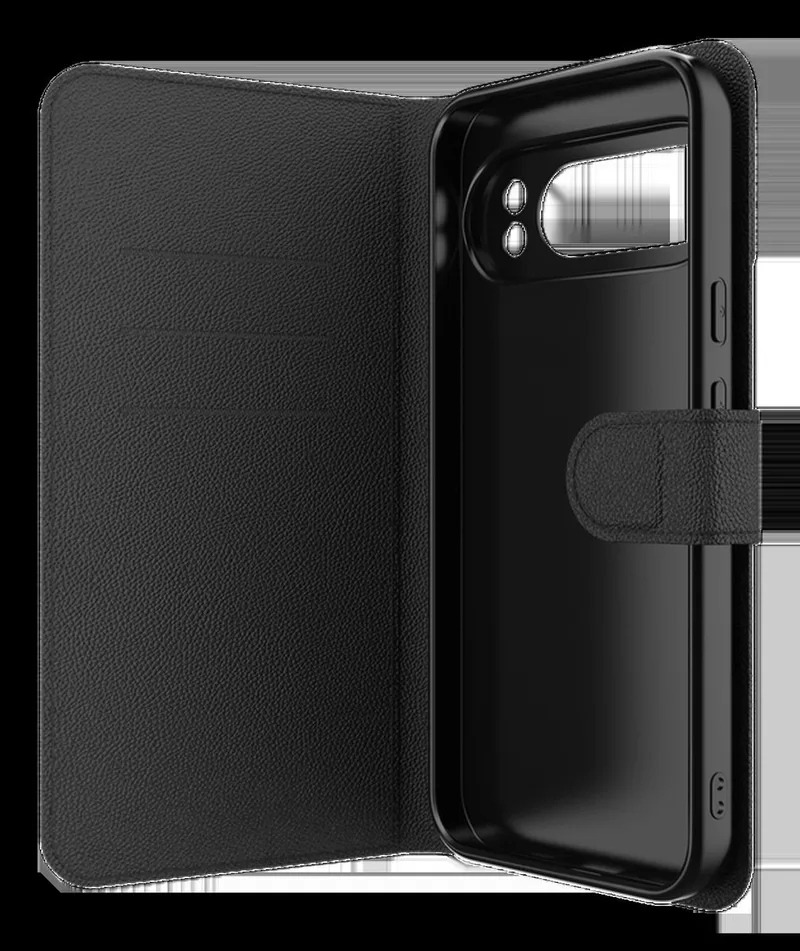 Folio - Hoesje Geschikt voor Google Pixel 10 / 10 Pro - Portemonnee Book Case met Pasjeshouder de ZAGG en Noir – photo produit