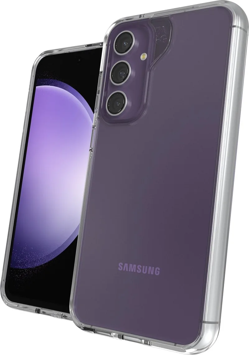 Gear4 Crystal Palace Backcover hoesje - geschikt voor Samsung Galaxy S23 FE fra ZAGG i Gennemsigtig – produktbillede