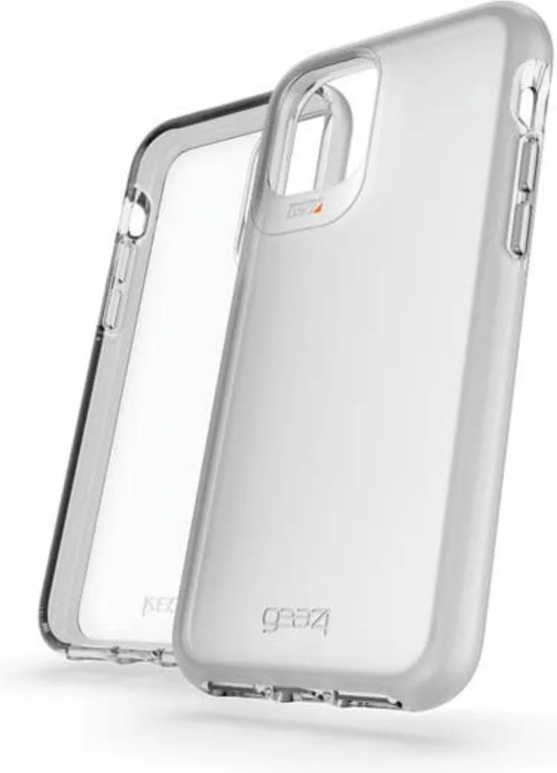 GEAR4 Hampton Back Cover - Geschikt voor Apple iPhone 11 Pro (5.8") - Lichtgrijs van ZAGG in Zwart – productfoto