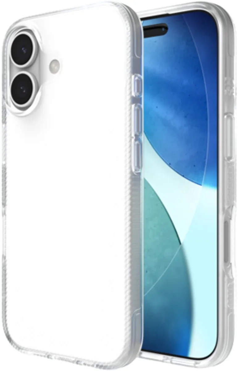 Luxe Hoesje Geschikt voor Apple iPhone 17 - Grafeen Back Cover - 3M Valbescherming de ZAGG en Transparent – photo produit