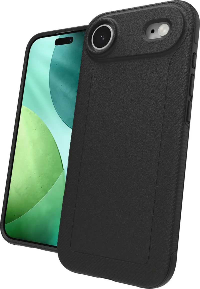 Luxe Hoesje Geschikt voor Apple iPhone Air - Grafeen Back Cover Compatibel met MagSafe - 3M Valbescherming von ZAGG in Schwarz – Produktfoto