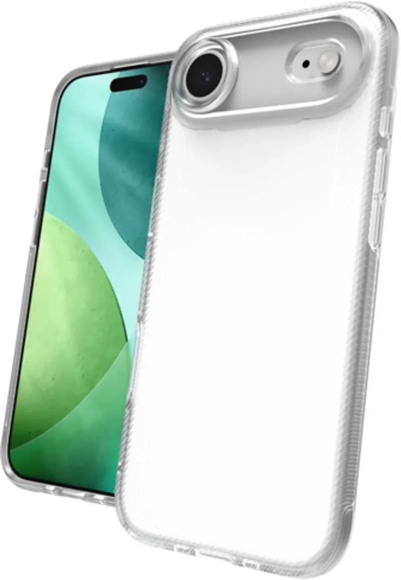 Luxe Hoesje Geschikt voor Apple iPhone Air - Grafeen Back Cover Compatibel met MagSafe - 3M Valbescherming de ZAGG en Transparent – photo produit