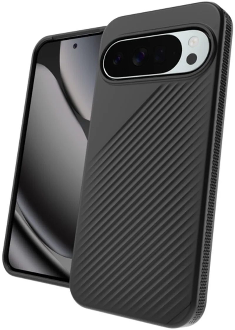 Luxe Hoesje Geschikt voor Google Pixel 10 / Pixel 10 Pro - Grafeen Back Cover - 3M Valbescherming by ZAGG in Black – product photo