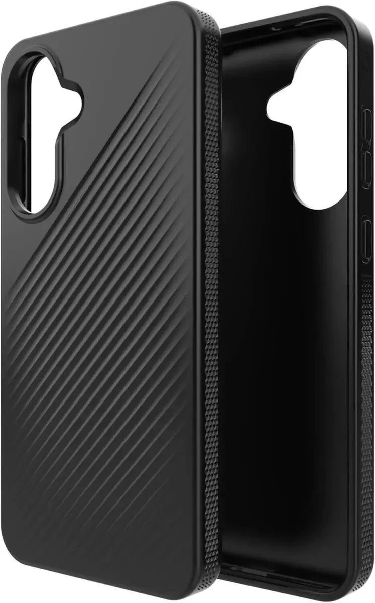 Luxe Hoesje Geschikt voor Samsung Galaxy A56 - Grafeen Back Cover - 3M Valbescherming fra ZAGG i Sort – produktbillede