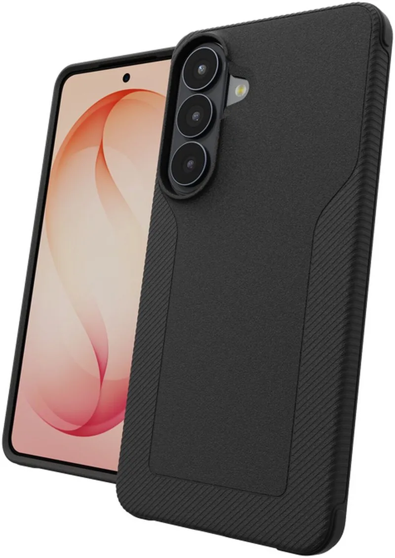 Luxe Hoesje Geschikt voor Samsung Galaxy S26 Plus - Grafeen Back Cover - 3M Valbescherming von ZAGG in Schwarz – Produktfoto