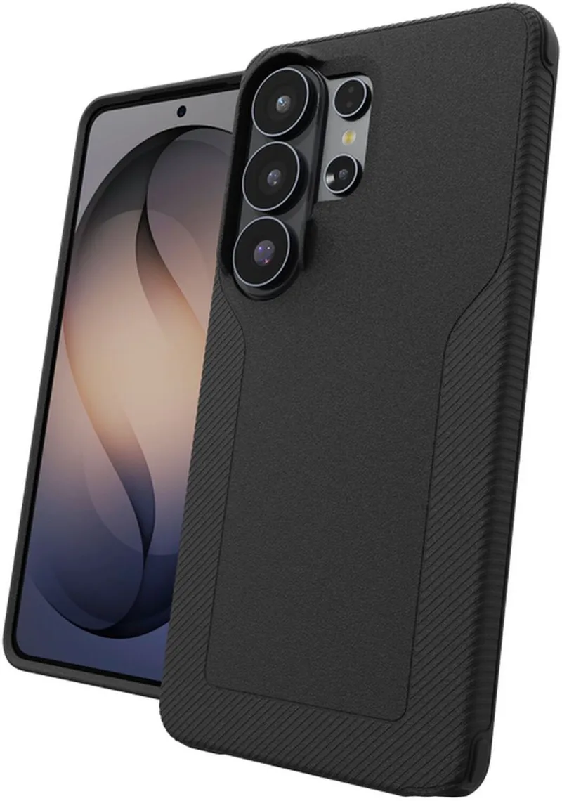 Luxe Hoesje Geschikt voor Samsung Galaxy S26 Ultra - Grafeen Back Cover - 3M Valbescherming von ZAGG in Schwarz – Produktfoto