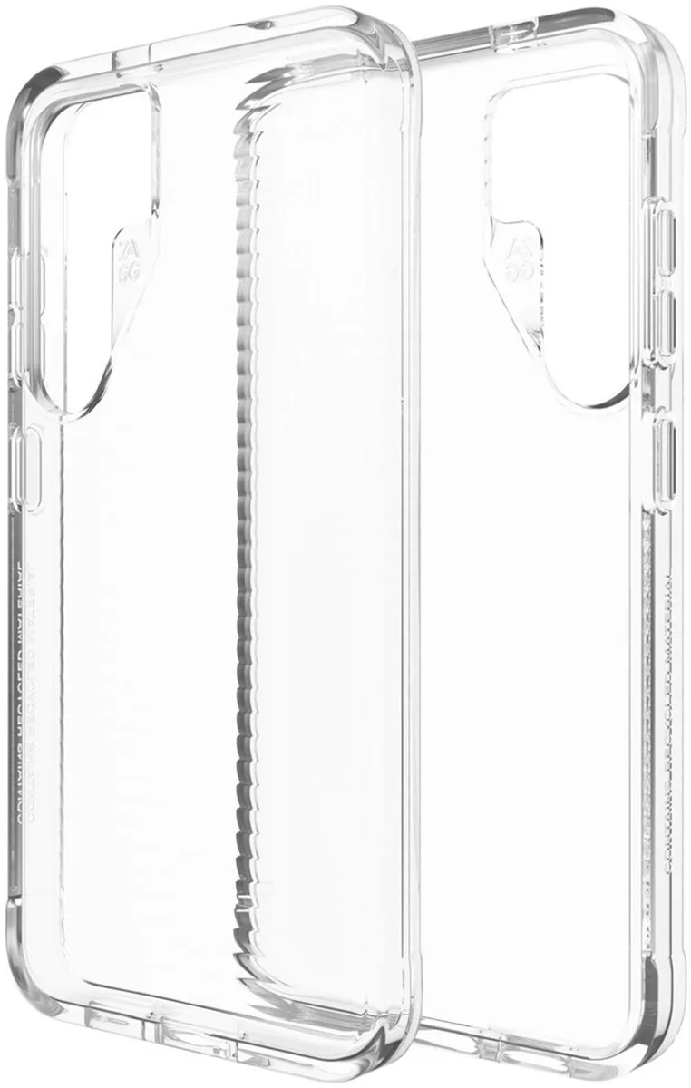 Luxe Hoesje Geschikt voor Samsung S24 Plus 3M Valbescherming by ZAGG in Transparent – product photo