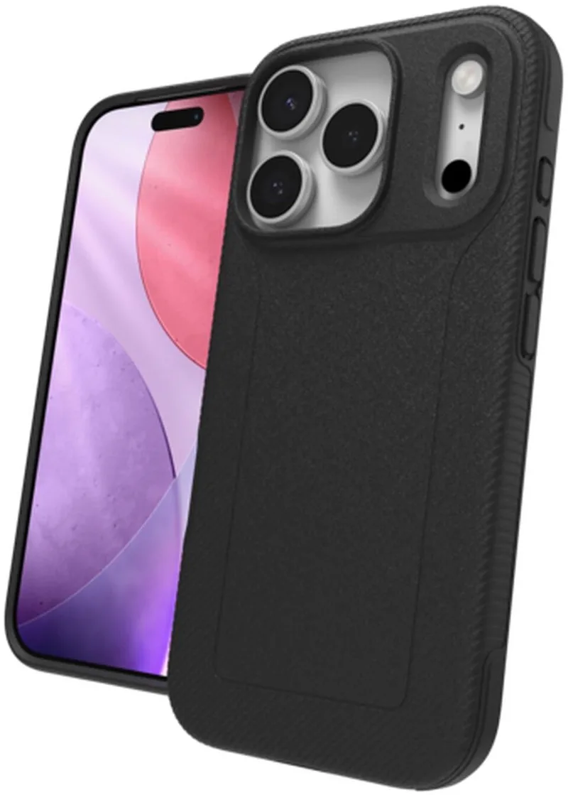 Luxe Snap Case Voor Iphone 17 Pro Magsafe Duurzaam Met Bescherming de ZAGG en Noir – photo produit