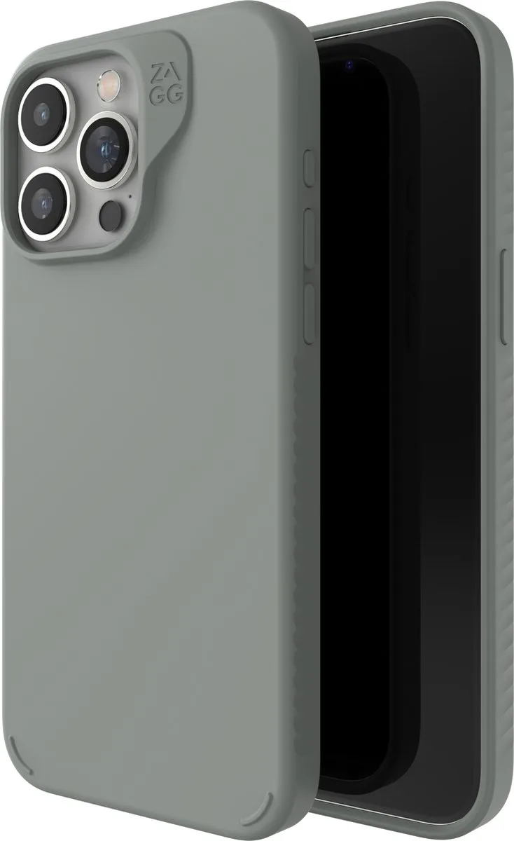 Manhattan Snap hoesje voor iPhone 15 Pro Max fra ZAGG i Sage – produktbillede
