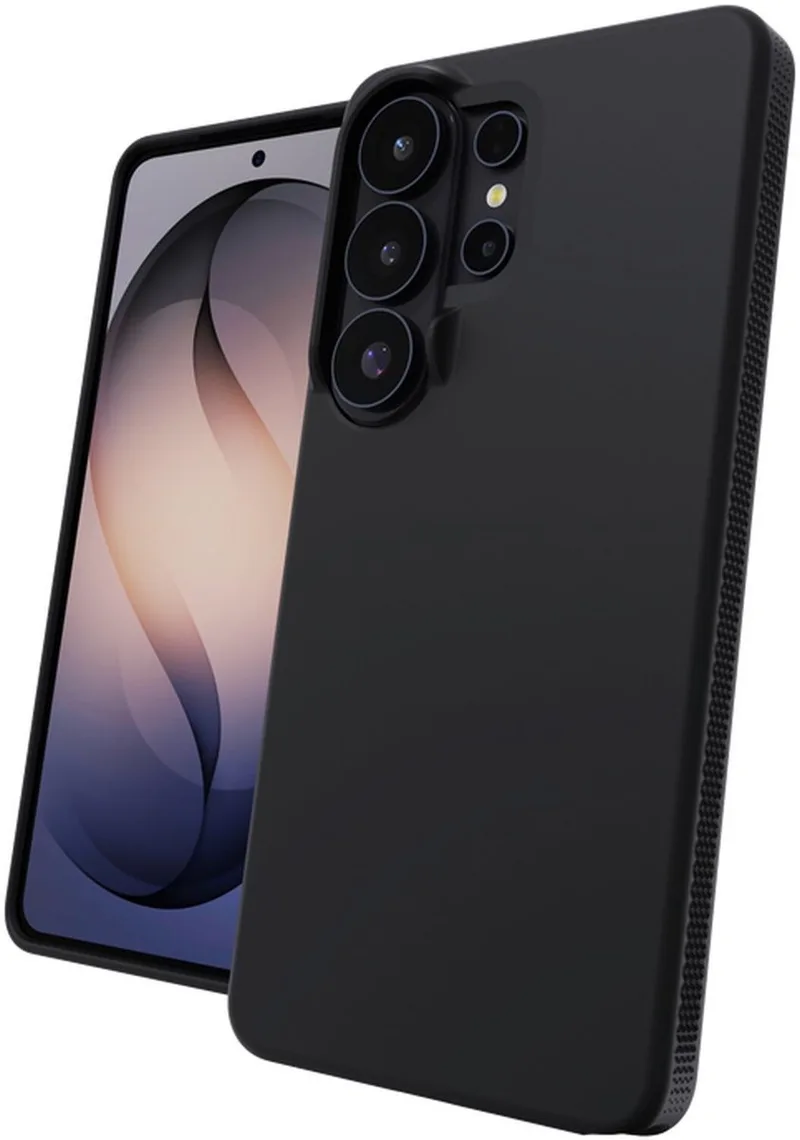 Milan Snap Hoesje Geschikt voor Samsung Galaxy S26 Ultra - Back Cover Compatibel met MagSafe / Qi2 - Gerecycled Materiaal - Grafeen by ZAGG in Black – product photo