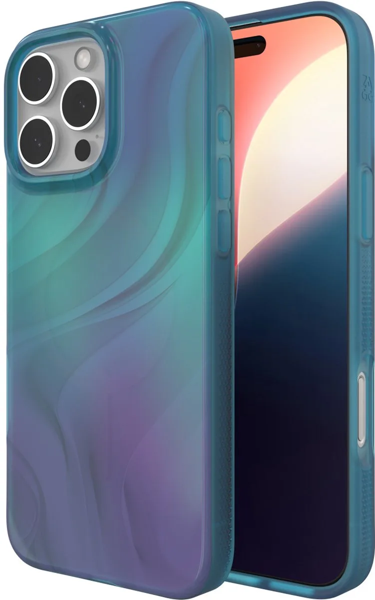 Milan Snap Mag geschikt voor iPhone 16 Pro Max Hoesje von ZAGG in Deep aurora – Produktfoto